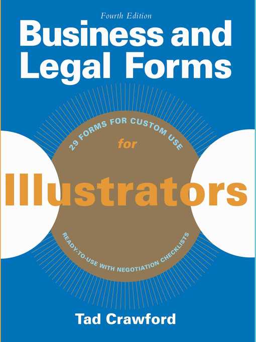 Title details for Business and Legal Forms for Illustrators by Tad Crawford - Available